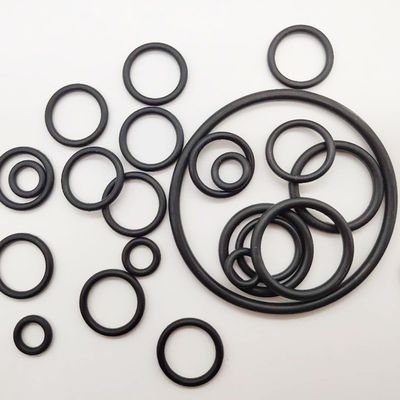 China Oring Factory NBR70 NBR90 Shores Round Ring Fkm Epdm Heat Resistance Rubber O Rings
