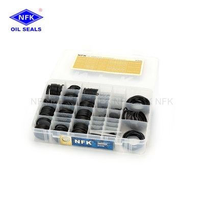 Viton Black Rubber Metric O Ring Assortment Kit For Automobile Industry