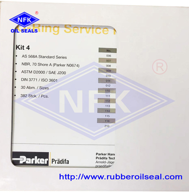 O-Ring Box Kit 4 Kit 5 Kit 6 Kit 7 American Parker (Original) Spot Wholesale Set Small Nitrile Rubber O Ring Box
