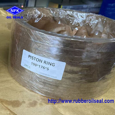 Premium 190x176x5T Heavy Duty Steel Piston Seal Ring for High Performance Ship Motor Repair