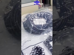 Wysokiej jakości Japońskie gumowe pierścienie O czarny pieczęć NBR dla przemysłu budowlanego