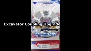 Tajwańskie sprzęgło wału gumowego PET do koparki